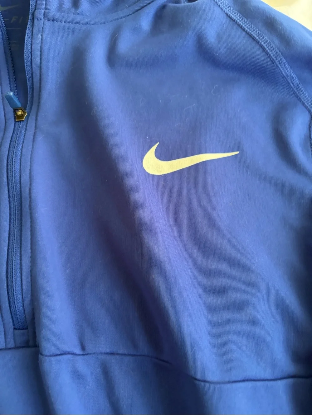 Nike Men’s Royal Blue Half-Zip Performance Pullover